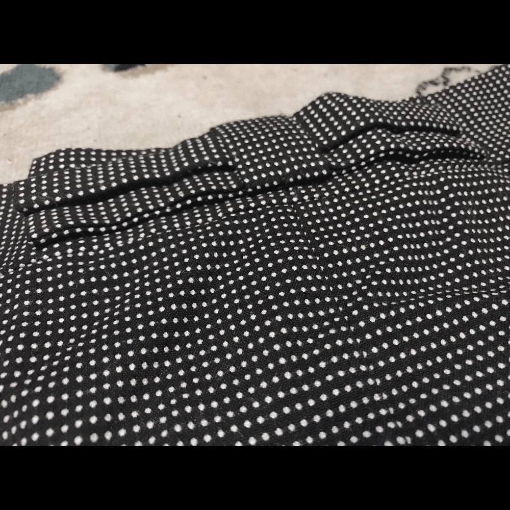 Banana Republic - polka dot bow skirt